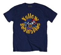 Beatles the - T-Shirt # L Unisex Blue # Yellow Submarine Baddies