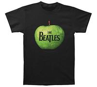 Beatles the - T-Shirt # S Black Unisex # Apple Logo