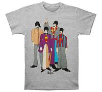 Beatles - the - T-Shirt # S Grey Unisex # Yellow Submarine