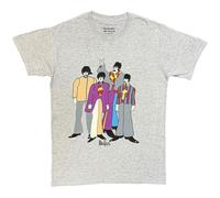 Beatles the - T-Shirt # Xxl Grey Unisex # Yellow Submarine