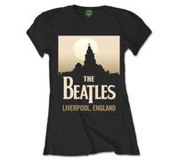 Beatles - the - T-Shirt # Xxl Ladies Black # Liverpool, England