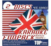 Beatles - Top Tunes Karaoke CDG Beatles Fun Pack TTFP-9&10