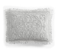 Beatrice Home Fashions Funda de Almohada, Gris, estándar