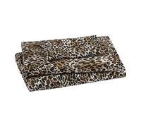 Beatrice Home Fashions Juego de sábanas de microfibra estampada, suave, cómoda, de fácil cuidado, incluye 1 sábana bajera con bolsillos de 30,5 cm de profundidad, 1 sábana encimera, funda de almohada,
