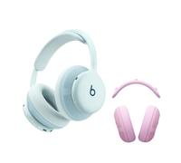Beats 360 - Auriculares circumaurales Azul celeste con almohadillas de tejido técnico en Rosa