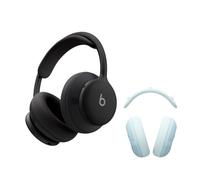 Beats 360 - Auriculares circumaurales Negro con almohadillas de tejido técnico en Azul celeste