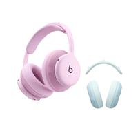 Beats 360 - Auriculares circumaurales Rosa con almohadillas de tejido técnico en Azul celeste