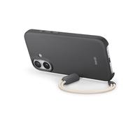 Beats Funda con cordón y Soporte Integrado, MagSafe, Control de cámara, Acabado Mate e Interior de Microfibra para iPhone 17 - Gris Antracita