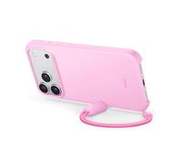 Funda Kickstand Beats Pebble Pink MagSafe microfibra PC iPhone 17 Pro Max 6.9"