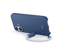 Beats Funda con cordón y Soporte Integrado, MagSafe, Control de cámara, Acabado Mate e Interior de Microfibra para iPhone 17 - Azul Cobalto