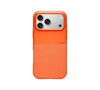 Beats Funda Reforzada con MagSafe, Control de cámara, Resistente a caídas y arañazos, Textura Mate e Interior de Microfibra para iPhone 17 - Naranja Sierra