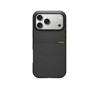 Beats Funda Reforzada con MagSafe, Control de cámara, Resistente a caídas y arañazos, Textura Mate e Interior de Microfibra para iPhone 17 - Negro Everest