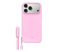 Beats Funda con cordón y Soporte Integrado, MagSafe, Control de cámara, Acabado Mate e Interior de Microfibra para iPhone 17 Pro MAX - Rosa Cuarzo