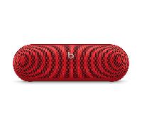 Beats Pill - Altavoz Bluetooth inalámbrico y Cargador portátil Mediante USB-C, hasta 24 Horas de autonomía, Resistencia al Agua IP67, Compatible con Apple y Android, micrófono Integrado - Rojo Fuego