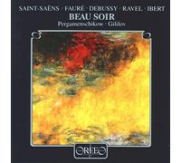 Beau Soir. Oeuvres pour violoncelle de Sains-Saëns, Debussy, Ravel. Pergamenschikow, Gililov.