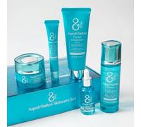 BeauBase Set Cuidado Facial Mujer, Kit Skincare 5 Piezas H2O AquaVitalize | Set Regalo Facial Hidratante y Antiedad con Leche Limpiadora, Tónico, Sérum, Crema de Ojos y Crema Facial