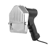 Beaudreaul Cuchillo de kebab eléctrico de 120 W, grosor de corte 0-10 mm, cortador de kebab de acero inoxidable, para tiendas de carne asada, restaurantes, familias, etc