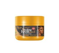 BeauFairy 227 ml Gel Trenzas, Conditioning Gel, Edge Control para Mujeres Fijación Fuerte, No Grasa Gomina Sin Descamación, Styling Gel Fijador ideal para Trenzado, Rizado, Torcer, Dreadloc