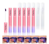 BeauFairy 6 Colores Despegar La Mancha de Labio, Lip Tint Peel Off,Tattoo Magic Color Lip Gloss Sets, Tinte de Labios Resistente al Agua, Lipstick Larga Duración para Mujeres Niñas, Lip Tattoo 176