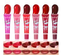 BeauFairy 6 Colores Despegar La Mancha de Labio, Lip Tint Peel Off,Tattoo Magic Color Lip Gloss Sets, Tinte de Labios Resistente al Agua, Lipstick Larga Duración para Mujeres Niñas, Lip Tattoo 178