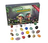 BeauFairy Conjuntos de Cristales Curativos, Piedras de Chakra Cristal Curativo Natura, Piedras Preciosas Minerales Energeticas Protectoras, para Meditación, Equilibrio de Chakras, Reiki, Energy, 013