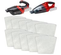 beaufan 10 bolsas de filtro compatibles con Einhell Power X-Change TE-VC 18 Li-Solo & TE-HV 18/06 Li-Solo Aspiradora de mano inalámbrica
