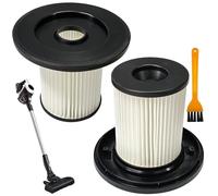 Beaufan 2 filtros HEPA con 1 cepillo de limpieza compatible con Bosch Unlimited 6 modelos de aspiradoras: BCS611, BCS612, BBS611, BBS612, BSS61, BCS61, BKS611, serie BLS612
