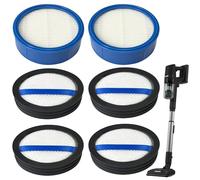 Beaufan ASKW4 - Juego de filtros HEPA compatibles con AEG 8000 / ASKW4 / ESKW4 / FX8 / AZE156 Aspiradora inalámbrica, Kit de rendimiento de filtro AP8000, parte lavable (4 filtros premotor y 2 filtros