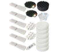 beaufan Juego de 23 soportes para acuarios compatibles con Fluval FX2/FX4