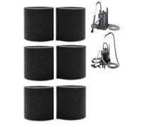 beaufan Pack de 6 espumas de filtro compatibles con Oase Pondovac 3 y 4 Aspiradores de estanque húmedo/seco, repuesto nº 43996 (26760)