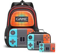 Beaulyn Game Backpack For School Boys Kids School Bag Middle Primary Student Bookbag Travel Laptop Backpack For Boy Teens