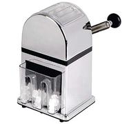 Beaumont C824 - Triturador manual de cubitos de hielo con efecto cromado de acero inoxidable