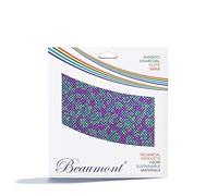 Beaumont Hisopo "Violet Lace" para Flauta - Paño de Limpieza de Carbón de Bambú para Flauta, para Usarse Con Varilla de Limpieza (No Incluida)