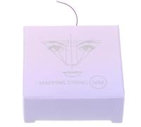 Beaupretty 1 Caja Cuerda de de Cejas de Herramienta de Medición para Diseño de Cejas Kit de Enhebrado Profesional Caja Protectora para Principiantes y Salones