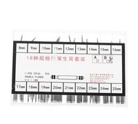 Beaupretty 1 Caja Kit de Pasadores para Correas de Reloj Acero Inoxidable Barras de Resorte Resistentes y Múltiples para Reparación y Reemplazo Rápido de Conectores y Sujetadores de Pulseras