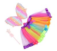 Beaupretty 1 Juego disfraz temático de cuento de hadas alas de hadas para ángel disfraz de Cosplay ala de hadas trajes de decoración trajes de Paño rosa