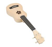 Beaupretty 1 juego Kit de Ukelele DIY para Pintar Mano Instrumento Musical para Principiantes Incluye Cuerpo Mástil Diapasón y Accesorios para Manualidades y Creatividad Infantil
