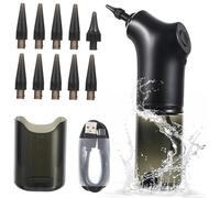 Beaupretty 1 Juego Limpiador de oídos portátil earwax removal ear cleaning kit Dispositivo de limpieza de oídos irrigador de oído kit de lavado de oídos lavadora de orejas abdominales Black