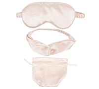 Beaupretty 1 juego Máscara de para Mujeres Set Diadema y Bolsa de Viaje Diseño Contorneado Bloqueo Completo de Luz para Relajación y Descanso