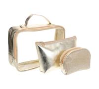 Beaupretty 1 Juego Neceser de Viaje Portátil para Cosméticos y Artículos de Tocador Organizador de Maquillaje para Mujeres Cierre de y Gran Capacidad para