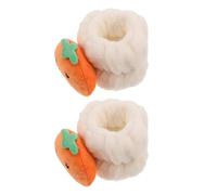 Beaupretty 1 Par banda de lavado de spa de muñeca muñequeras para lavarse la cara pulsera banda para el cabello para lavarse la cara muñequeras de toalla lavar la muñequera vellón de coral
