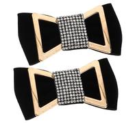 Beaupretty 1 Par Charm Rhinestones para Decoraciones para Novias Accesorio para Ocasiones Especiales