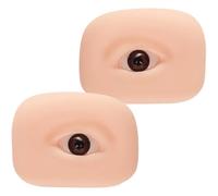 Beaupretty 1 Par De Maniquíes De Silicona Para Cejas Para Practicar Maquillaje De Gel De Sílice