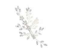 Beaupretty 1 Pc Horquilla Pasadores De Pelo De Diamantes De Imitación Encantos De Pelo De Oro Peines Para El Cabello Toboganes Para Mujeres Pinzas Para El Cabello Elegante Collar Silver Perla