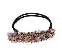 Beaupretty 1 Pc pasador de pelo con cuentas de cristal accesorios fabricantes de moños para el cabello hair topper cotillones soporte para el cabello fabricante de moño de pelo de bricolaje