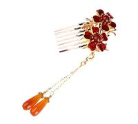 Beaupretty 1 Pc Peine Accesorio Alfiler Secador De Pelo Cabello Patas Bollos Pasador De Pelo Niña Tocado Decoración Adorno Para El Pelo De Novia Tocado De Mujer Vidrio