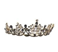 Beaupretty 1 Pc Retro barroca de princesa para de boda para la novia Tiara decoración fiesta de cumpleaños vestido de fiesta vestido formal