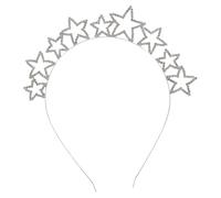 Beaupretty 1 Pc Venda Trajes Festival Tiara De Novia Señoras Accesorios Para El Cabello De Las Chicas Nupcial Tocados Decoración Diadema De Diamantes De Imitación Para Boda Aleación Golden