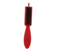 Beaupretty 1 Pieza 2 1 Cepillo Pequeño De Doble Cara Desenredador Cabello Hecho Cepillo Para El Pelo Desenredar Cepillo De Pelo Húmedo y Seco Peine De Afeitar Desteñir Peines Abdominales Rojo