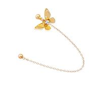 Beaupretty 1 Pieza Pendientes Largos de Creativo para Mujer Clip de Oreja Retro de Pieza con Accesorio y Original